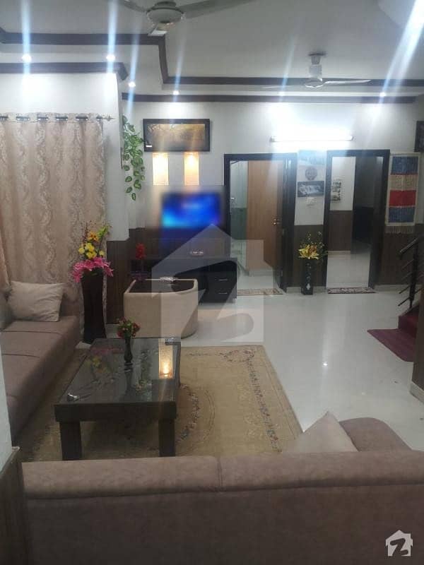 Out Class 10 Marla Fully Furnished House In Bahria Town