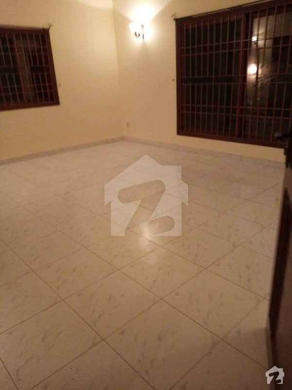 500 Sq Yards Ground Floor Portion  3 Bedrooms With Attached Washrooms Drawing Dining Lounge