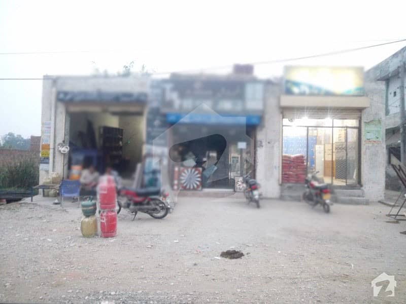 Commercial Corner Plot With 3 Shops For Sale On Main GT Road Lahore