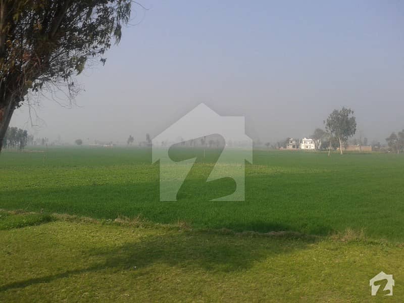 4 Kanal Commercial Main Road Plot For Sale At Wahga