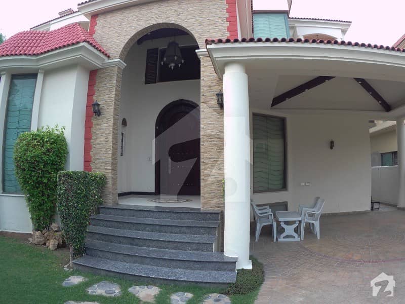 Prime Location 1 Kanal Beautiful Fully Furnished Spanish House For Rent In DHA Phase 5 Block G