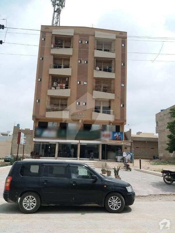 گلشنِ معمار - سیکٹر آر گلشنِ معمار گداپ ٹاؤن کراچی میں 3 کمروں کا 7 مرلہ فلیٹ 72 لاکھ میں برائے فروخت۔