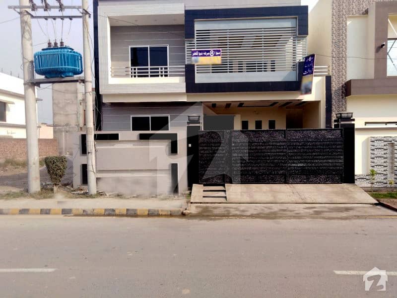 8.25 Marla Brand New House For Sale In D Block Of Al Rehman Phase 2 Lahore