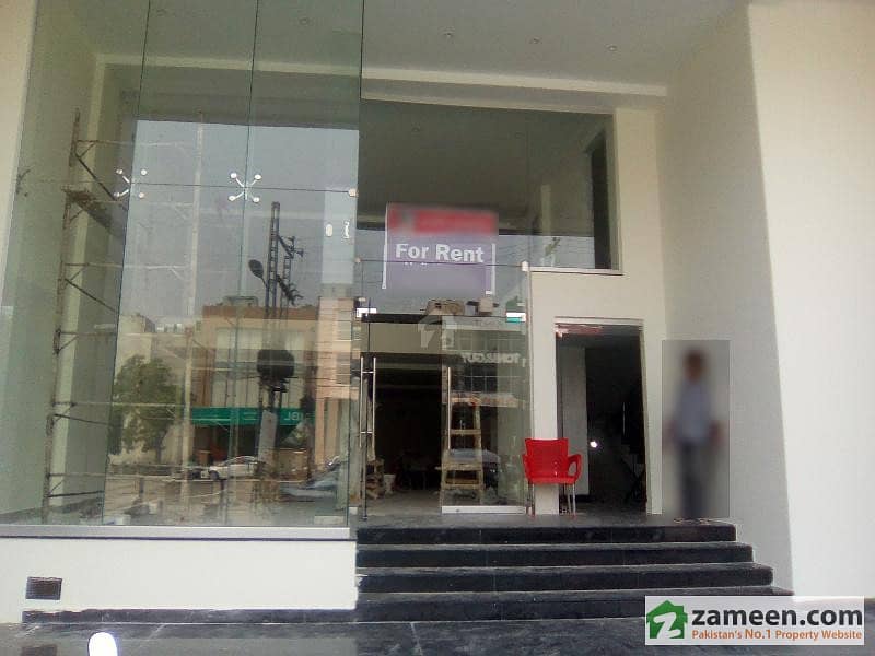 Ground Floor And Mezzanine Is Available For Rent Top Location Of Z Block On Main Entrance Dha 3