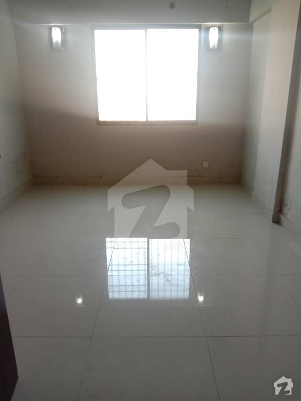 Three bed dd apartment for rent on 1st floor Family building in DHA Karachi