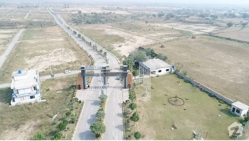 10 Marla Block-E Semi Developed Plot Available At Reasonable Price