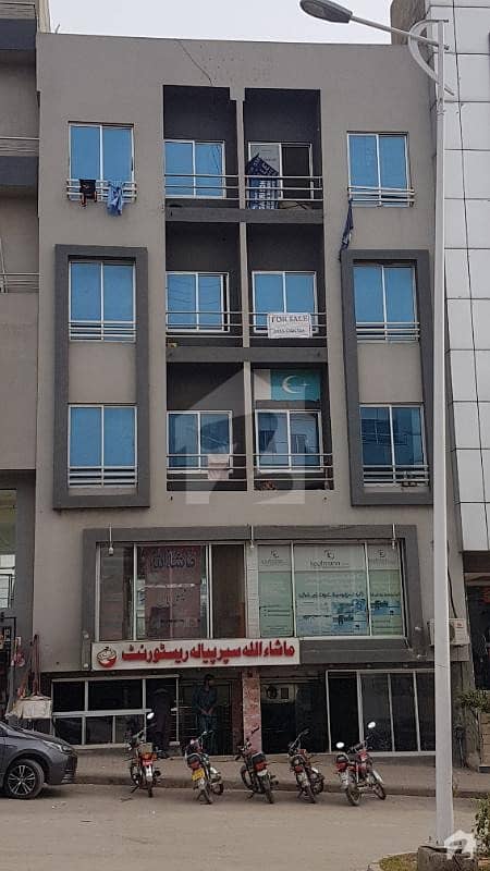 1 Bed 500 Sq Ft Flat For Sale Open View 2nd Floor Hub Commercial Bahria Town