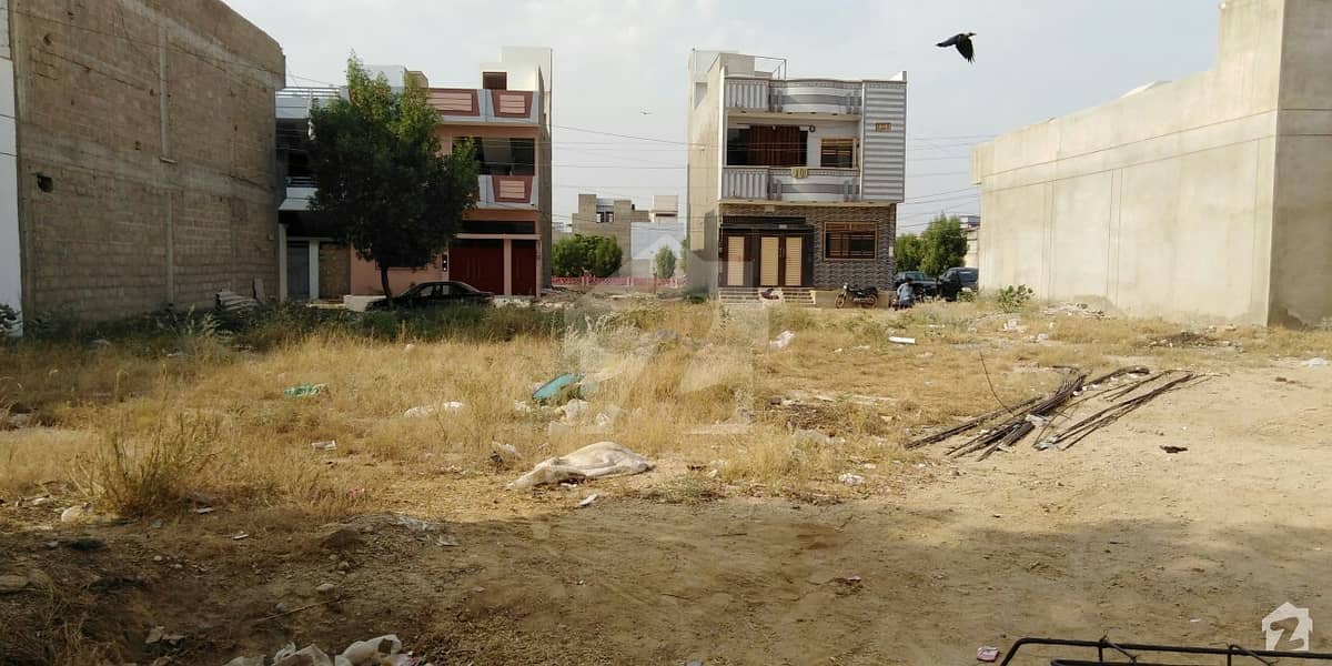 المنظر ٹاؤن کراچی میں 5 مرلہ رہائشی پلاٹ 54 لاکھ میں برائے فروخت۔