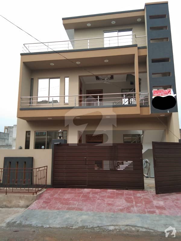 Newly Constructed 8 Marla Double Storey House With Basement For Sale In