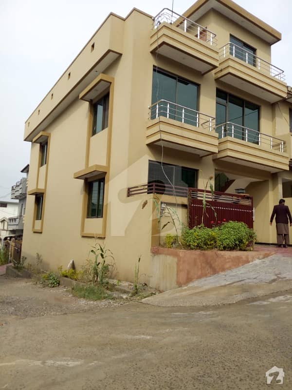 Corner New Luxury House 5 Marla Double Storey House For Sale In Airport Housing Society Wakeel Colony Rawalpindi
