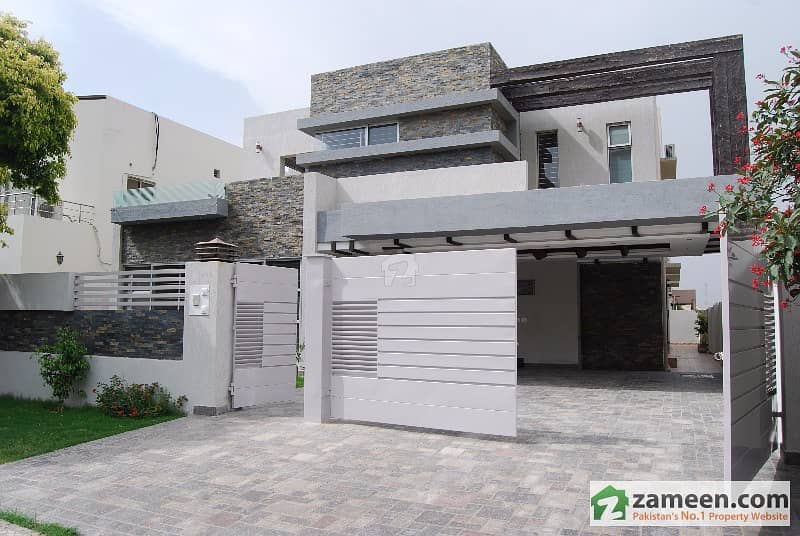 Elegant Brand New Mazhar Munir Designed House For Sale In Sector B Bahria Town