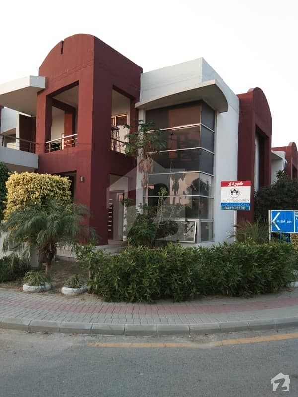 Corner Plus Facing Park 8 Marla European Style House For Sale In Bahria Town Lahore