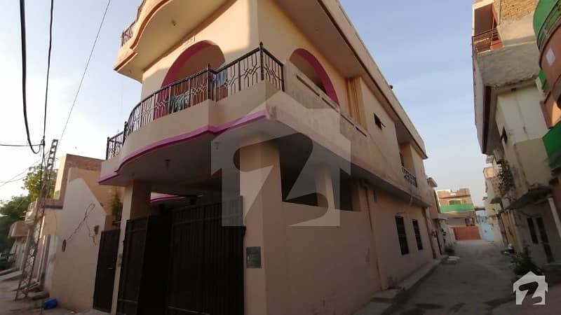 Beautifully Built 10 Marla Double Storey Corner House For Sale Situated At Gulgasht Colony