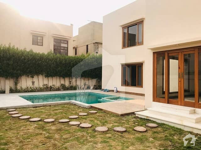 Dha Phase 8 1000 Sq Yards Brand New Bungalow For Sale With 6 Bedrooms With Swimming Pool