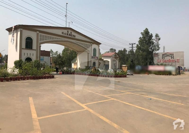 Corner Plus Facing Park 4.40 Marla Plot For Sale In Chiragh Block Sa