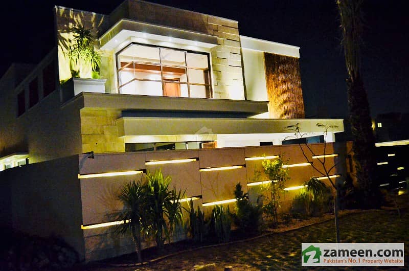 1 Kanal British Style Bungalow Outclass elevation In DHA 6