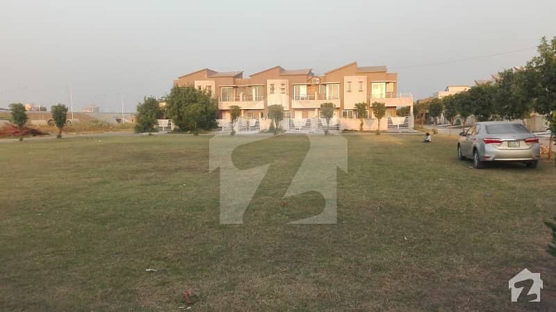 Super Hot Location Facing Park 5 Marla Residential Plot For Sale In Eden Gardens Lahore
