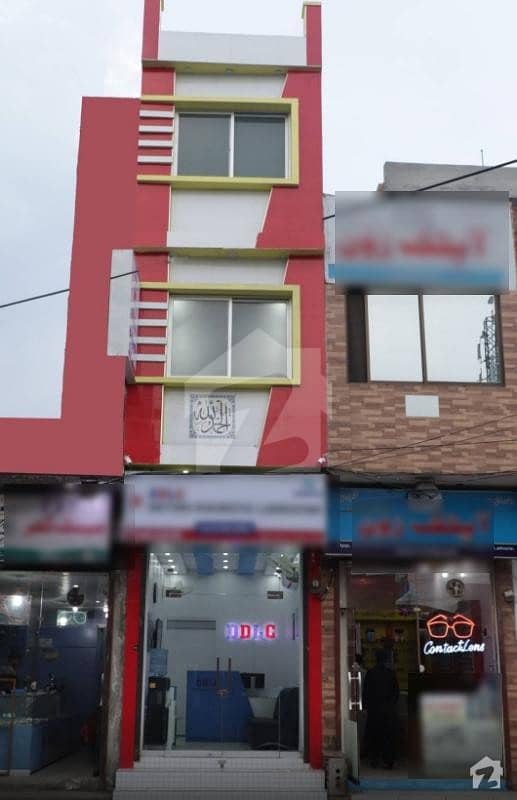 One Marla Triple Storey Commercial Shop For Sale Opp Muhammadi Eye Hospital Shad Bagh