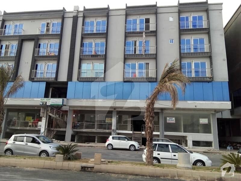 Ready Shops and Apartments are available on cash,  Instalments & Rent
