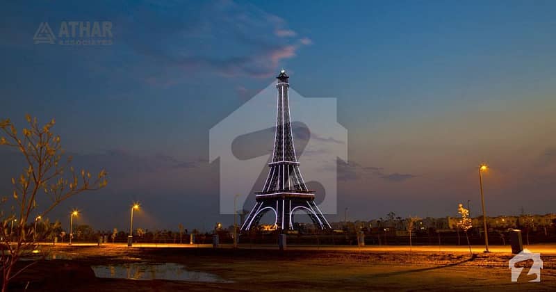1 Kanal Facing Park Plot For Sale In Tipu Sultan Bahria Town Lahore