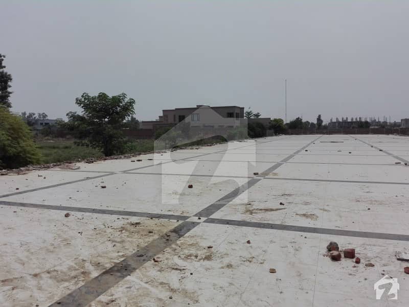 132 Marla Commercial Plot Is Available For Sale In Ibrahim Villas Canal