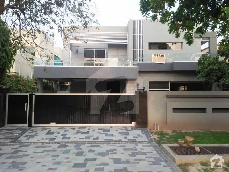 Double Unit Designer 1 Kanal Six Month New Bungalow For Sale Phase HBFC Defence Lahore
