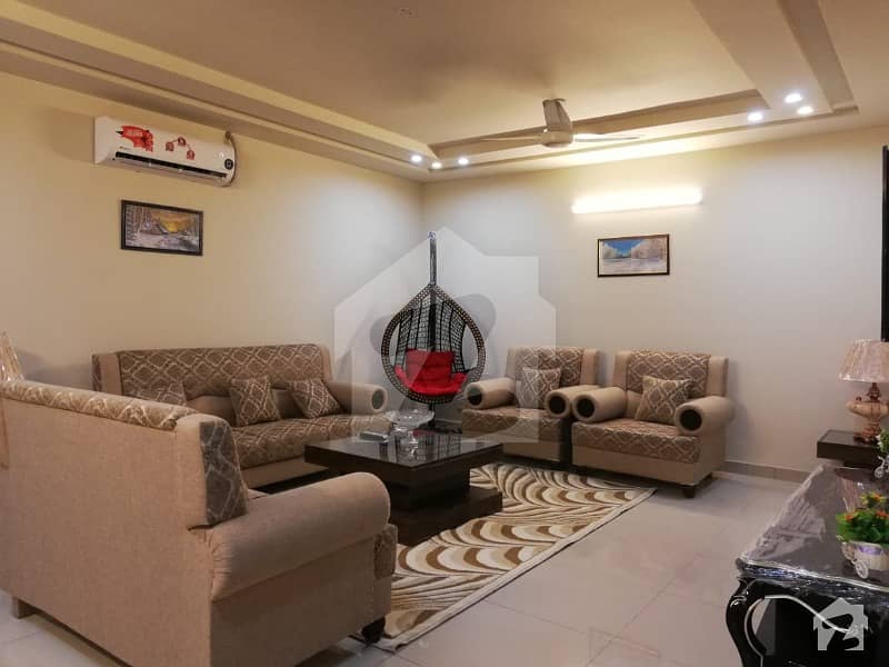 Front Facing 3 Bed Rooms Fully Furnished Apartment In Bahria Town