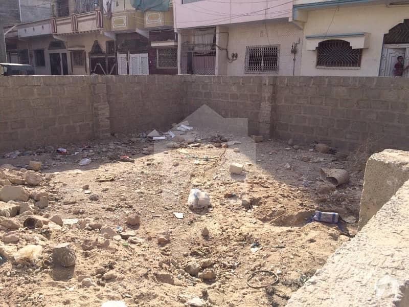 مصطفٰی آباد شاہ فیصل ٹاؤن کراچی میں 4 مرلہ رہائشی پلاٹ 55 لاکھ میں برائے فروخت۔