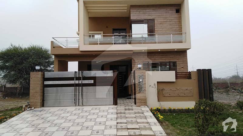 10 Marla Brand New House For Sale In Canal Garden Tip Sector Lahore
