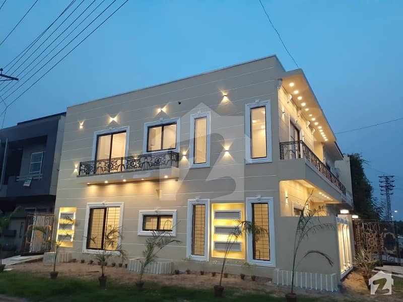 6 Marla Corner Brand New House For Sale In Canal Gardens Lahore
