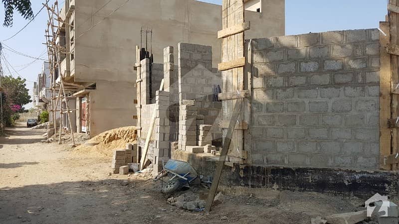120 Sq Yards Under Construction House For Sale