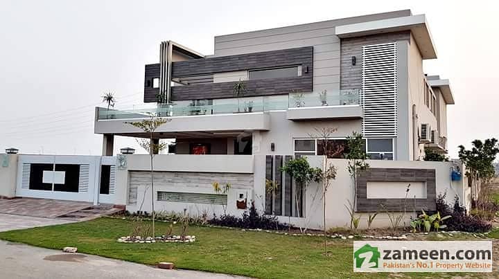 Corner 22 Marla Most Beautiful Ever Bungalow In DHA Built By Designer Top Class Elevation Corner 22 Marla Most Beautiful Ever Bungalow In DHA Built By Designer Top Class Elevation