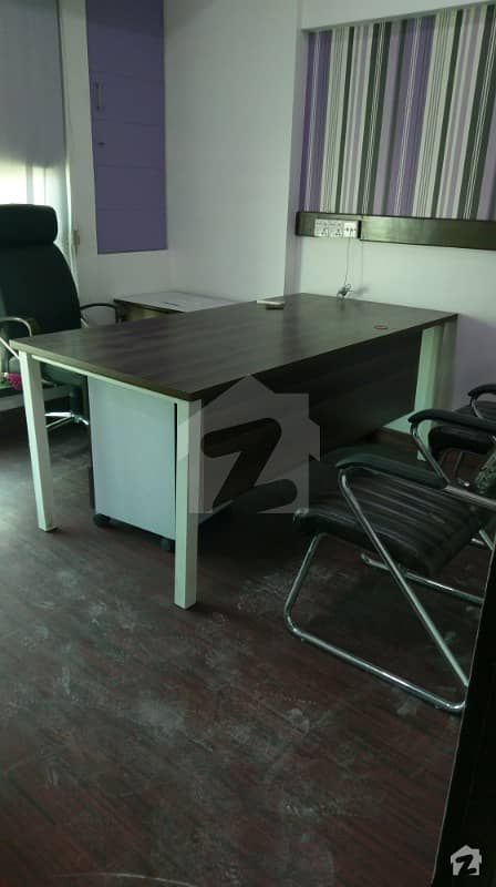 Fully furnished office floor available in Shahbaz commercial phase 6 dha karachi