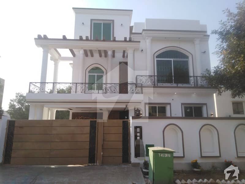 10 Marla Brand New House For Sale In Overseas B Block Bahria Town Lahore