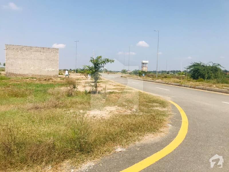 Corner 4 Marla Commercial Plot No 184  CCA2 Block For Sale In Phase 6 DHA