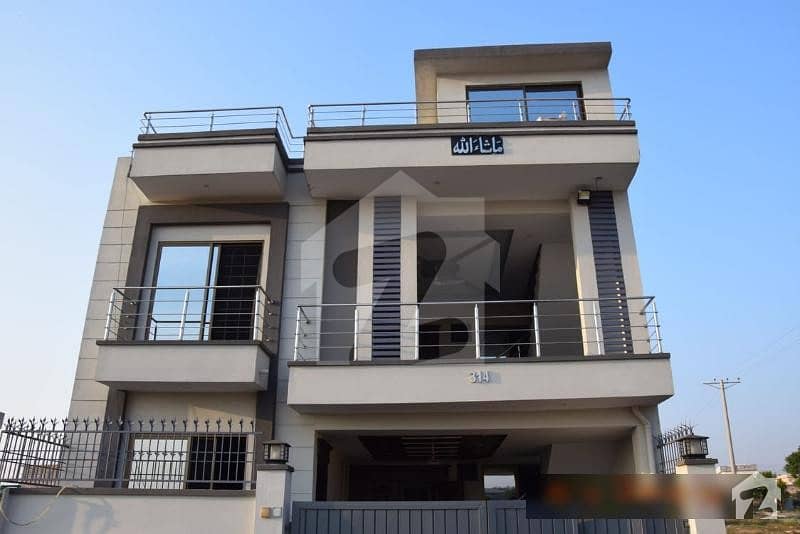 7 Marla Double Storey Brand New House Sun Face For Sale In Block F Gulberg Residencia Islamabad