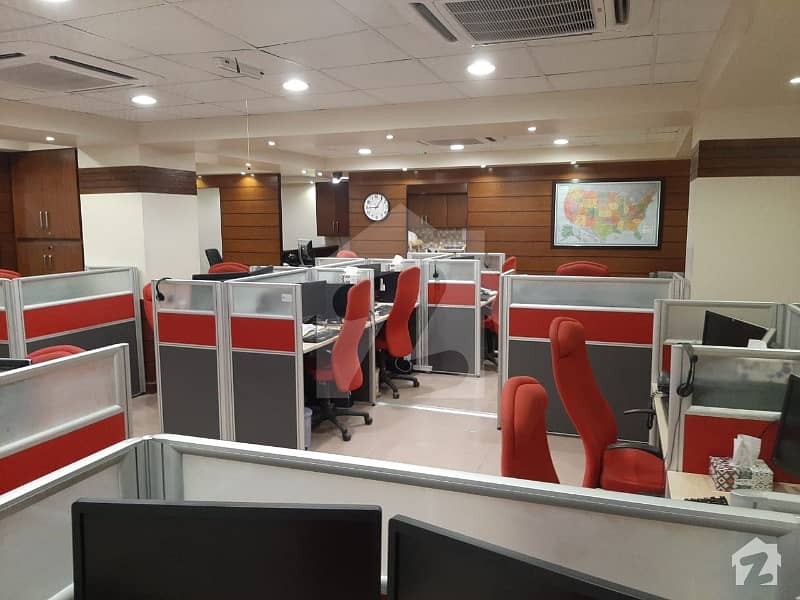 Fully Furnished Space Best for Software House And Call 