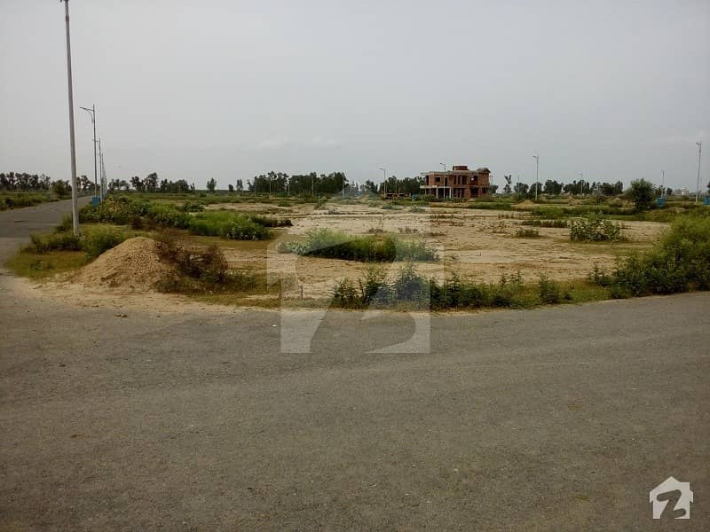 Facing 70 Feet Wide Road At Corner Top Location 1 Kanal Plot Available For Sale