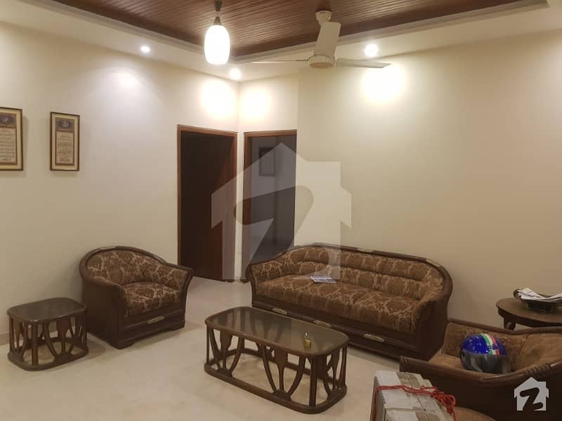 Available Furnished Flat For Rent With 2 Bedroom With Attach Washroom  Gulberg