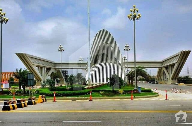 Boulevard Facing Park 500 Sq Yd Plot For Sale In Bahria Town Karachi