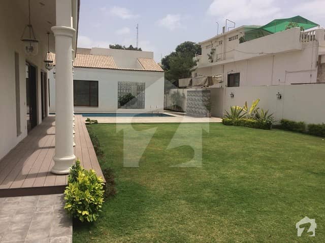 2000 Yard  Outstanding Architecture Single Storey Bungalow With Pool  Is Available