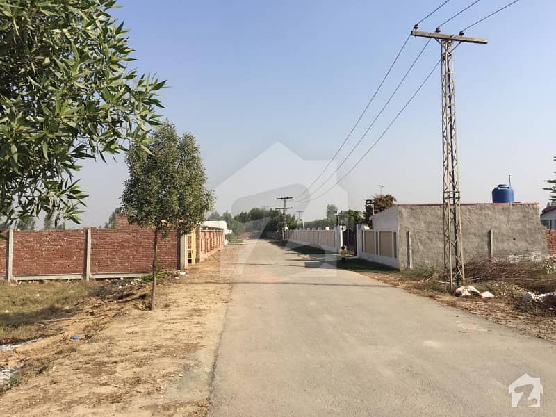 Farm House Land Is Available For Sale In Gated Society For Sale On Main Barki Road