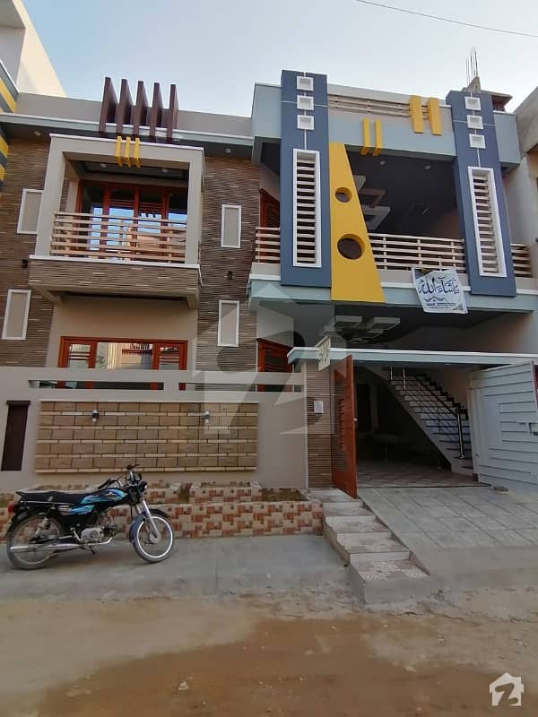 240 Sq Yards New Double Storey House At Block 4 Saadi Town