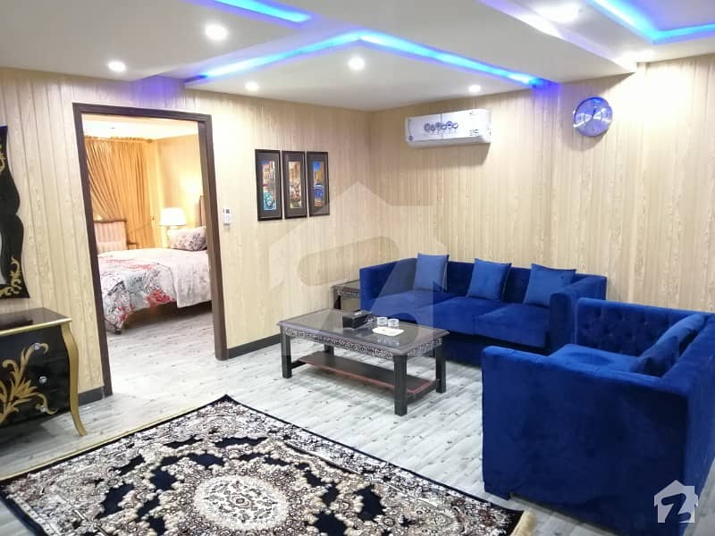 A Beautiful 1 bed fully luxry apartment for rent in talwar chok secr c bahria town lhr