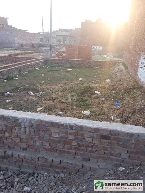Imamia Colony 3 Marla Semi Commercial Plot For Sale Shahdara, Lahore