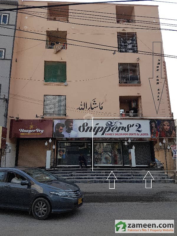 2 Commercial Shop For Sale VIP Block 6  Dividing Road 1 Corner And 1 Next To Corner