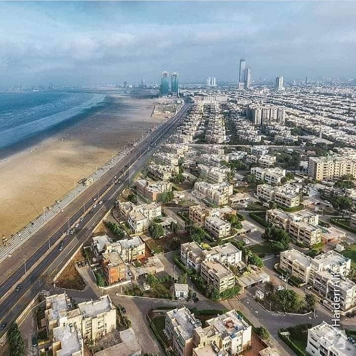 Defence Sea View Apartment 1st Floor Mid Row For Sale Sea View Apartments, Karachi ID20330591