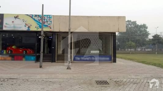 Ground Floor Corner Shop With Basement For Sale In Fortess Stadium Cantt Lahore