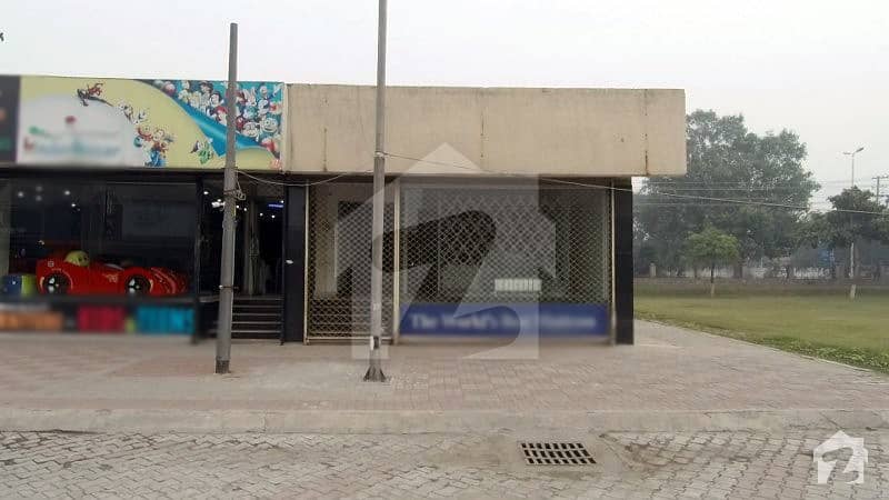 Ground Floor Corner Shop With Basement For Sale In Fortess Stadium Cantt Lahore