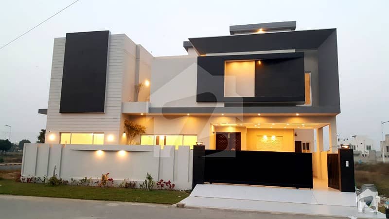 10 Marla Brand New Corner House For Sale Bankers Avenue Cooperative Housing Society Adjacent Dha Phase 7 Lahore